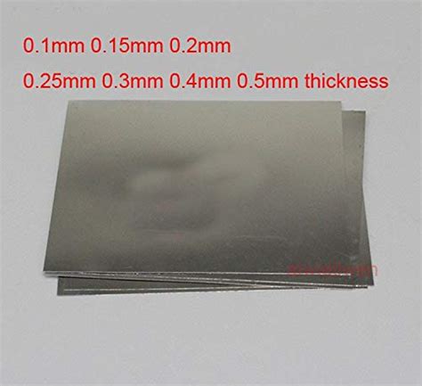 0.5mm thick stainless steel sheet